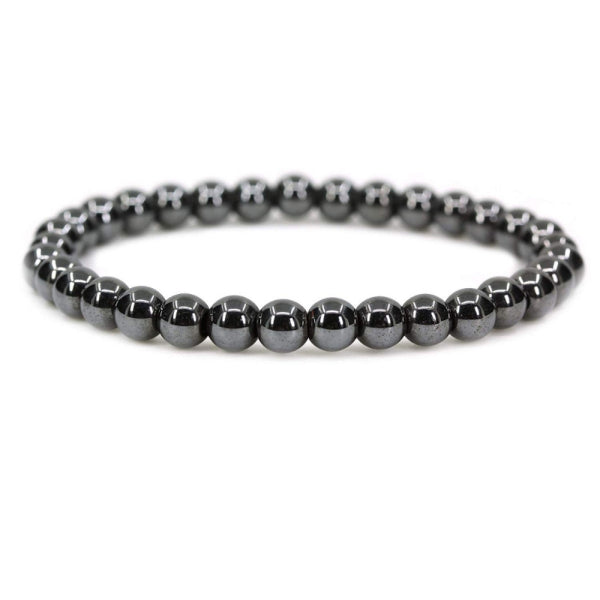 Hématite Bracelet en Pierre Boule