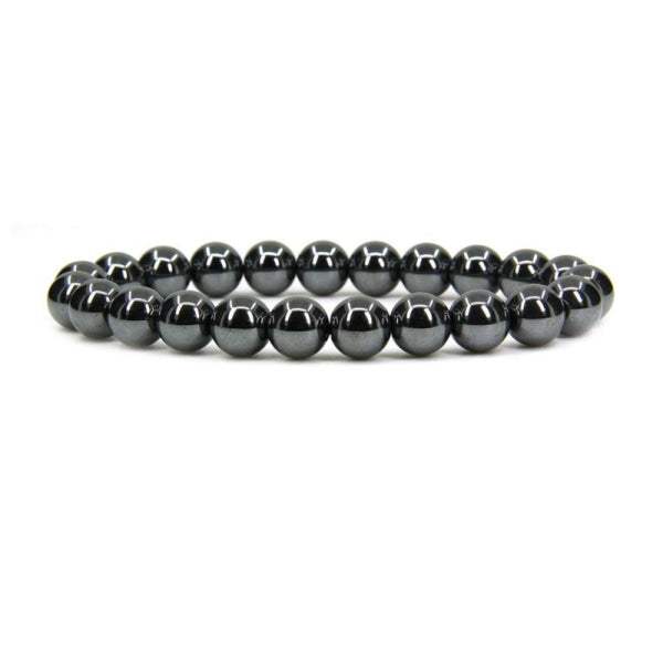 Hématite Bracelet en Pierre Boule