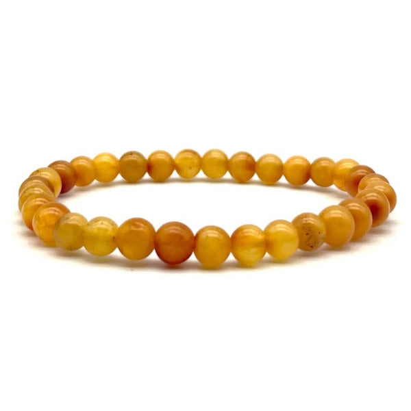 Ambre Bracelet en Pierre Boule