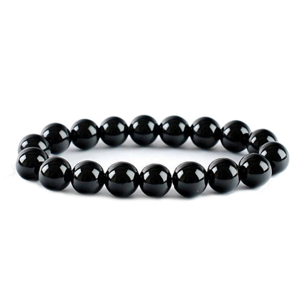 Onyx Bracelet en Pierre en Boule