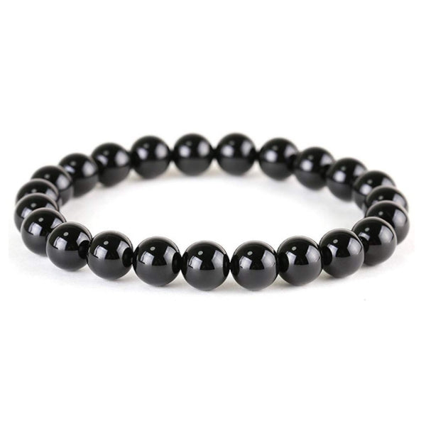 Onyx Bracelet en Pierre en Boule