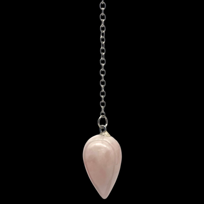 Pendule Quartz Rose Goutte