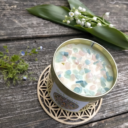 Bougie végétale parfumée – Sabbat de BELTANE – En PRE COMMANDE UNIQUEMENT – Edition limitée