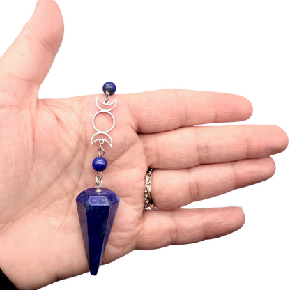 Pendule Lapis Lazuli - Pièce unique