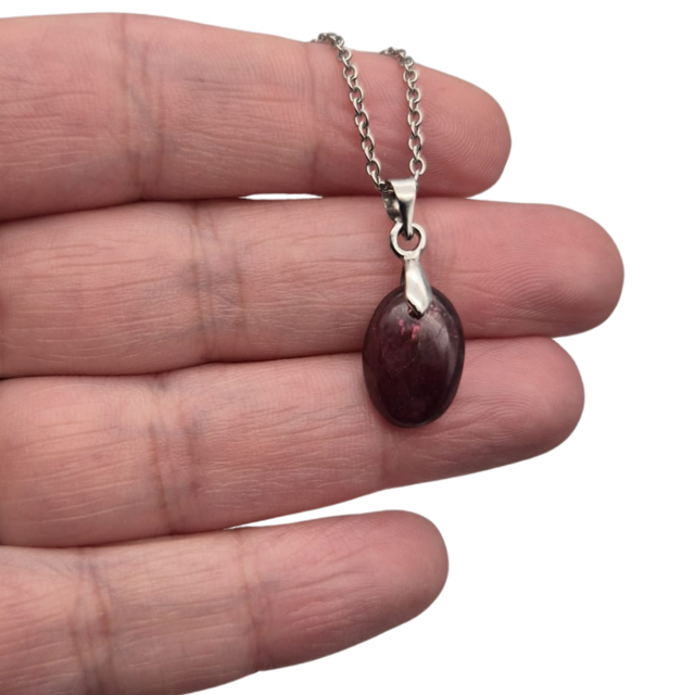 Tourmaline Rose Rubellite Pendentif