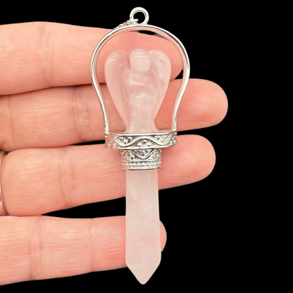 Pendule Quartz Rose