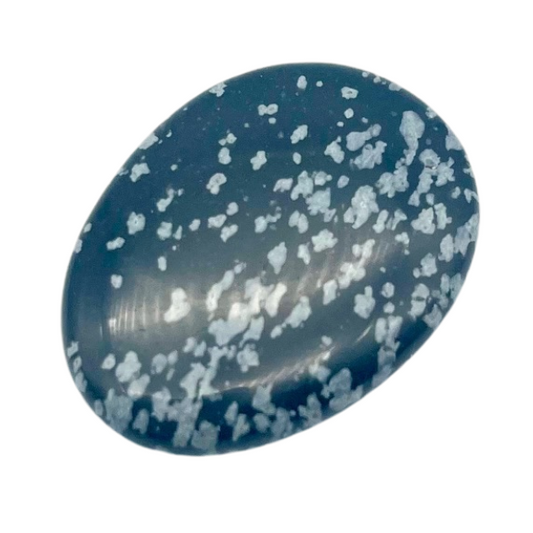 Obsidienne Neige Galet