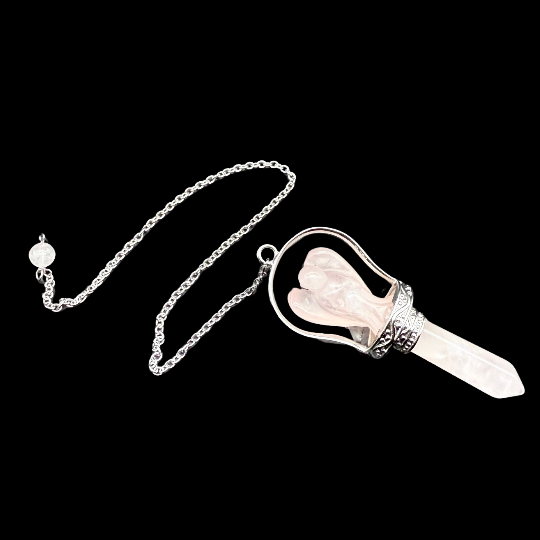Pendule Quartz Rose