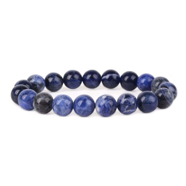 Sodalite Bracelet en Pierre Boule