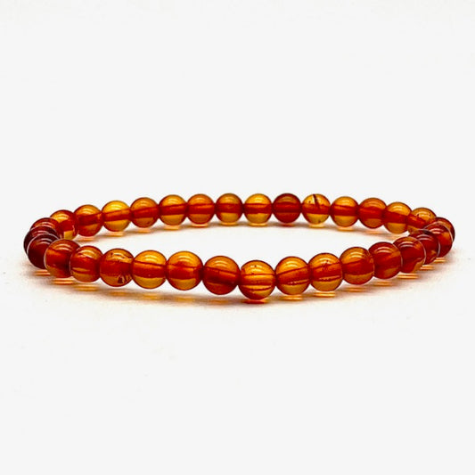 Ambre Bracelet en Pierre Boule