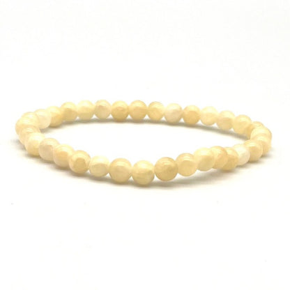 Aragonite Bracelet en Pierre Boule