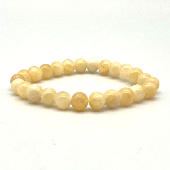 Aragonite Bracelet en Pierre Boule