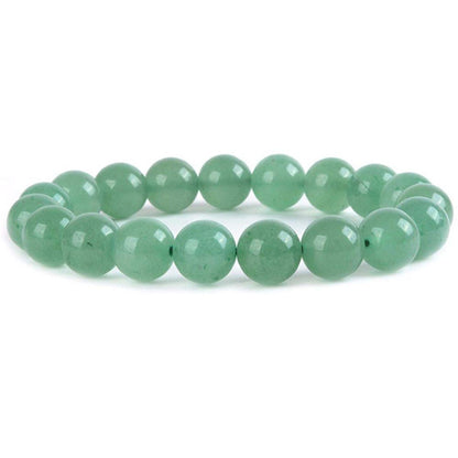 Aventurine verte Bracelet en Pierre Boule