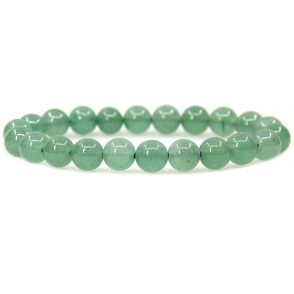 Aventurine verte Bracelet en Pierre Boule