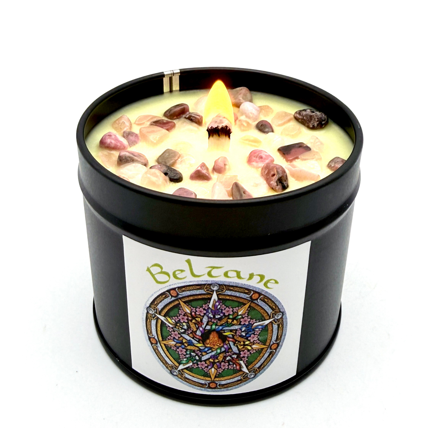 Bougie végétale parfumée – Sabbat de BELTANE – En PRE COMMANDE UNIQUEMENT – Edition limitée