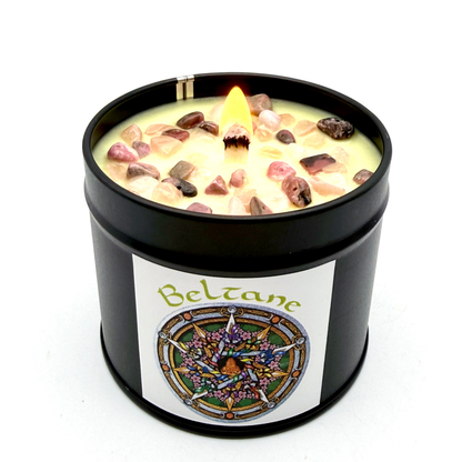 Bougie végétale parfumée – Sabbat de BELTANE – En PRE COMMANDE UNIQUEMENT – Edition limitée