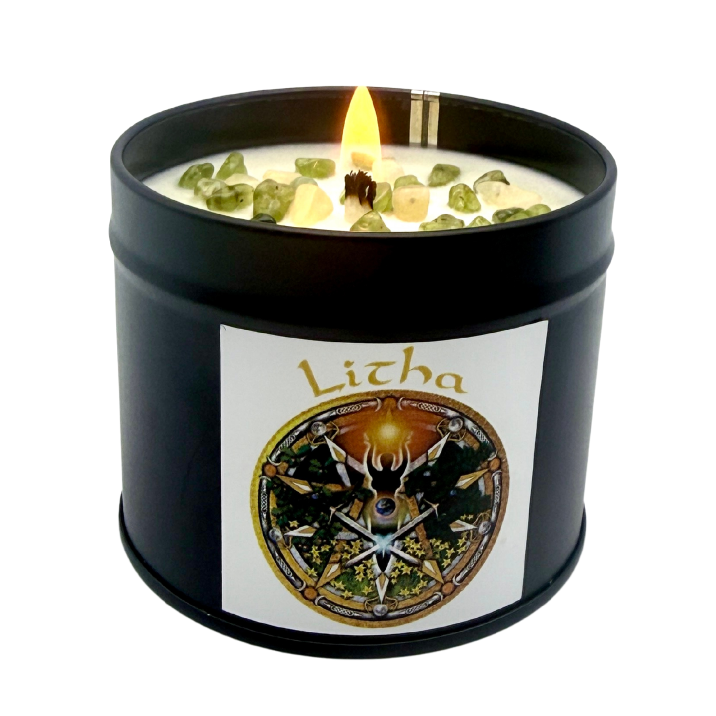 Bougie végétale parfumée – Sabbat de LITHA (Solstice d’été) – Edition limitée