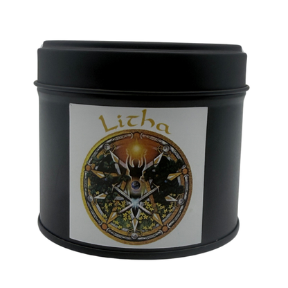 Bougie végétale parfumée – Sabbat de LITHA (Solstice d’été) – Edition limitée