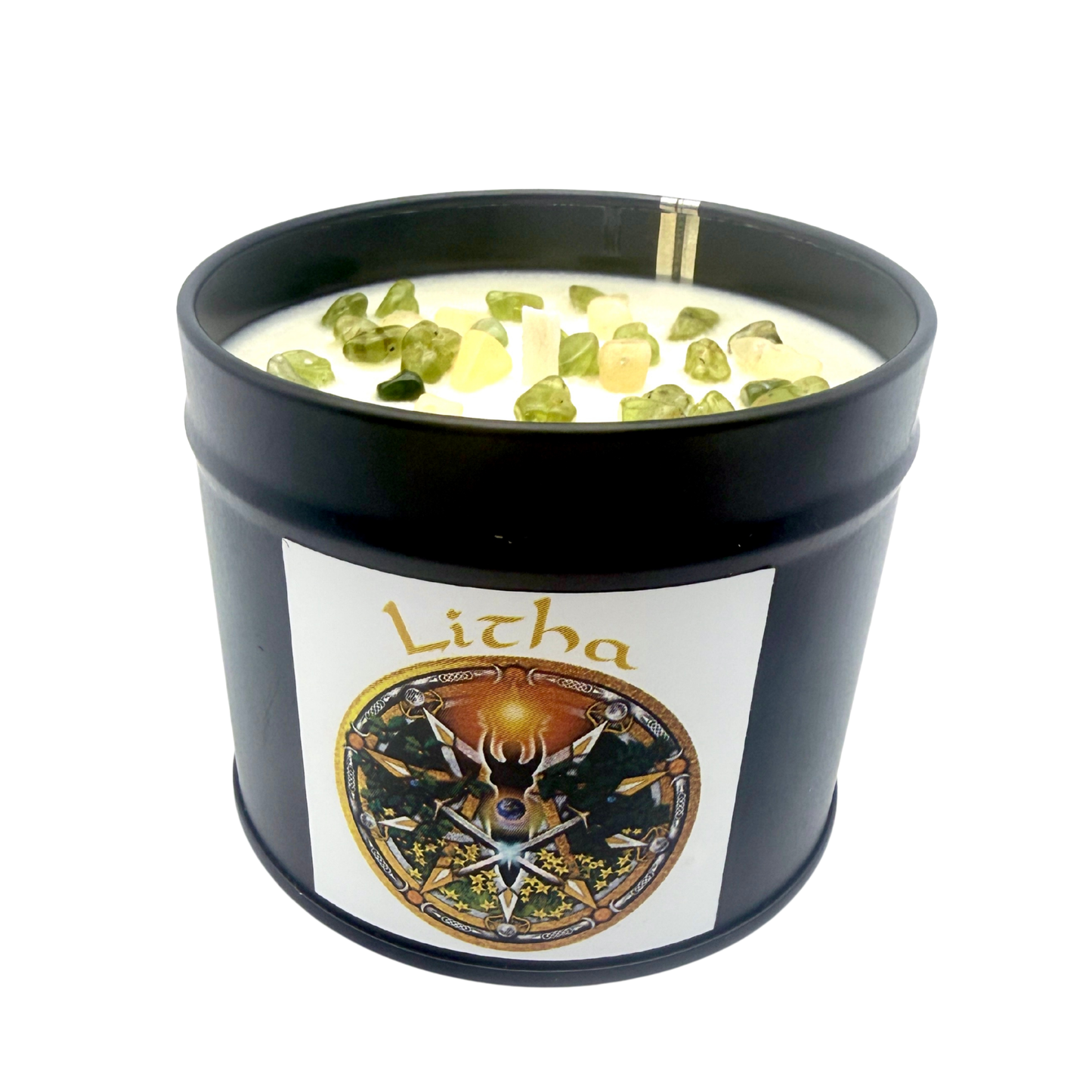 Bougie végétale parfumée – Sabbat de LITHA (Solstice d’été) – Edition limitée