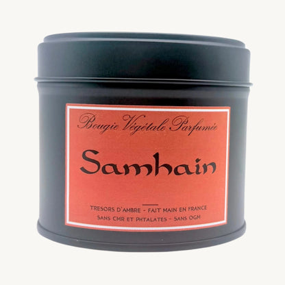 Bougie artisanale Samhain – Bougie végétale parfumée en précommande | Édition limitée