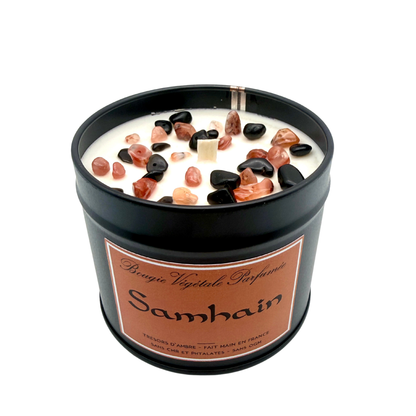 Bougie artisanale Samhain – Bougie végétale parfumée en précommande | Édition limitée