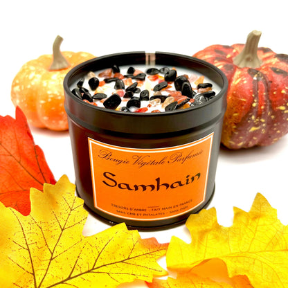 Bougie artisanale Samhain – Bougie végétale parfumée en précommande | Édition limitée