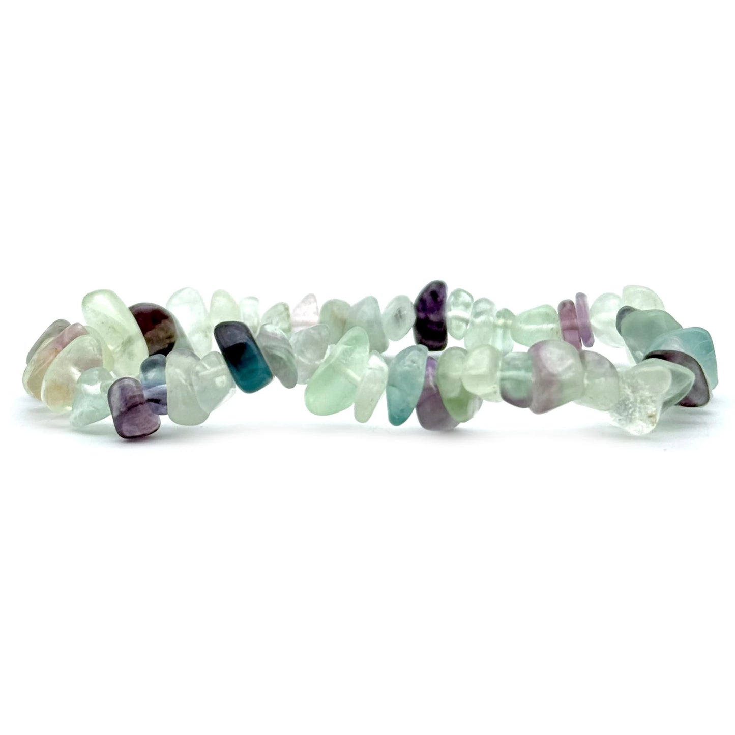Bracelet Baroque Fluorine Pierre Naturelle Lithothérapie