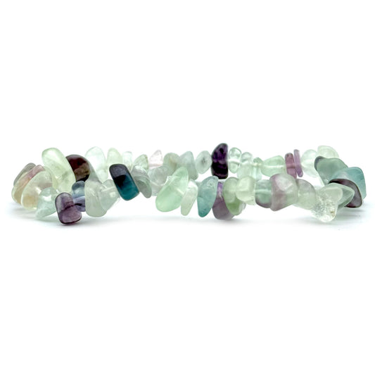 Bracelet Baroque Fluorine Pierre Naturelle Lithothérapie