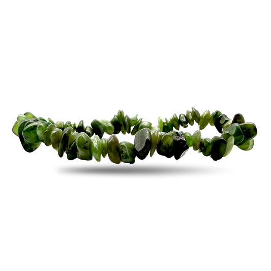 Bracelet Baroque Jade Néphrite Pierre Naturelle Lithothérapie