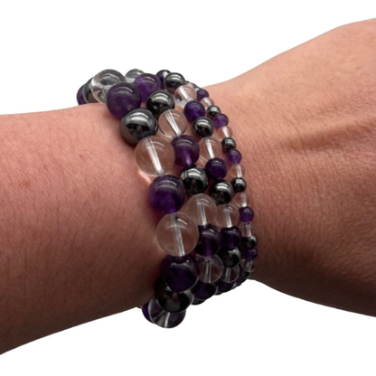 Anti-Stress Bracelet en Pierre Boule