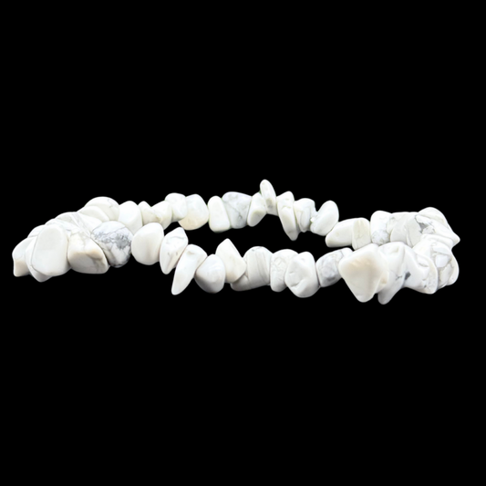 Howlite Blanche Bracelet Baroque