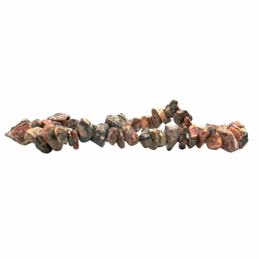 Quartz Jaspe Léopard Bracelet Baroque