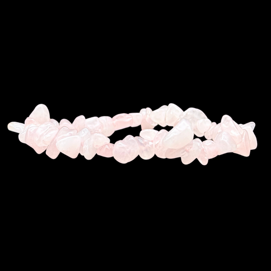 Quartz rose Bracelet Baroque
