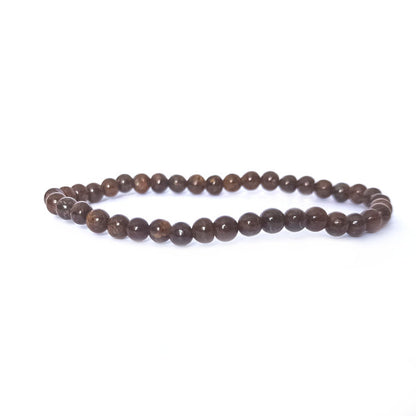 Bronzite Bracelet en Pierre Brute Boule