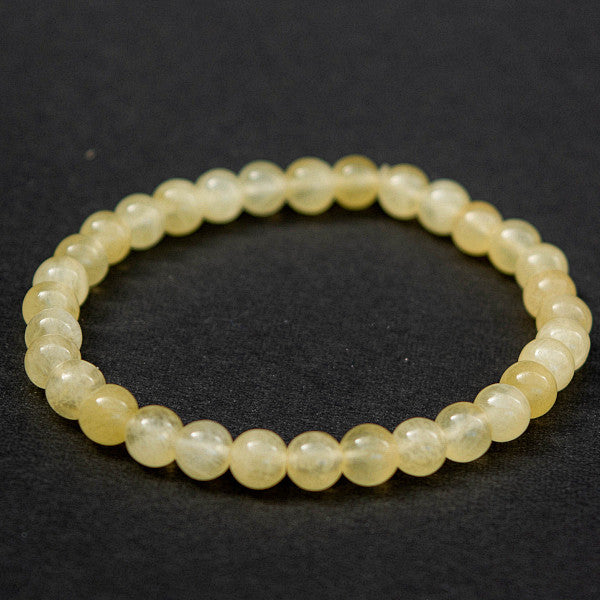 Calcite Orange Bracelet en Pierre Boule