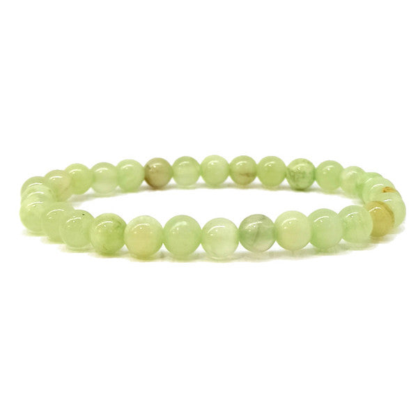 Calcite Verte Bracelet en Pierre Boule