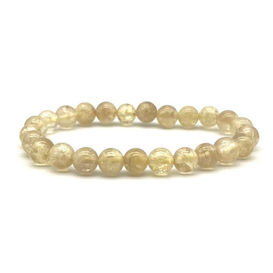 Citrine Naturelle Bracelet en Pierre Boule