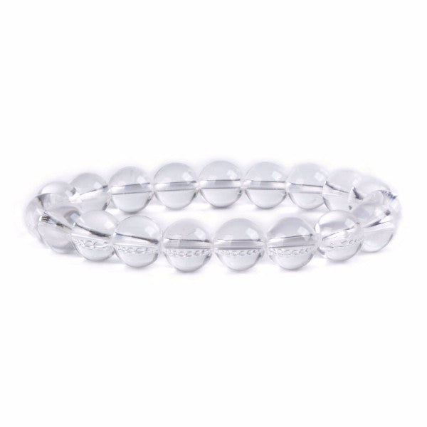 Cristal de Roche Bracelet en Pierre Boule