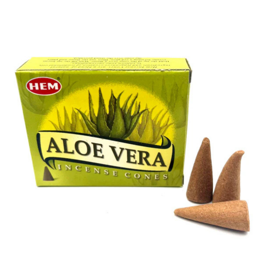 Encens Aloe Vera – HEM | Cônes Naturels