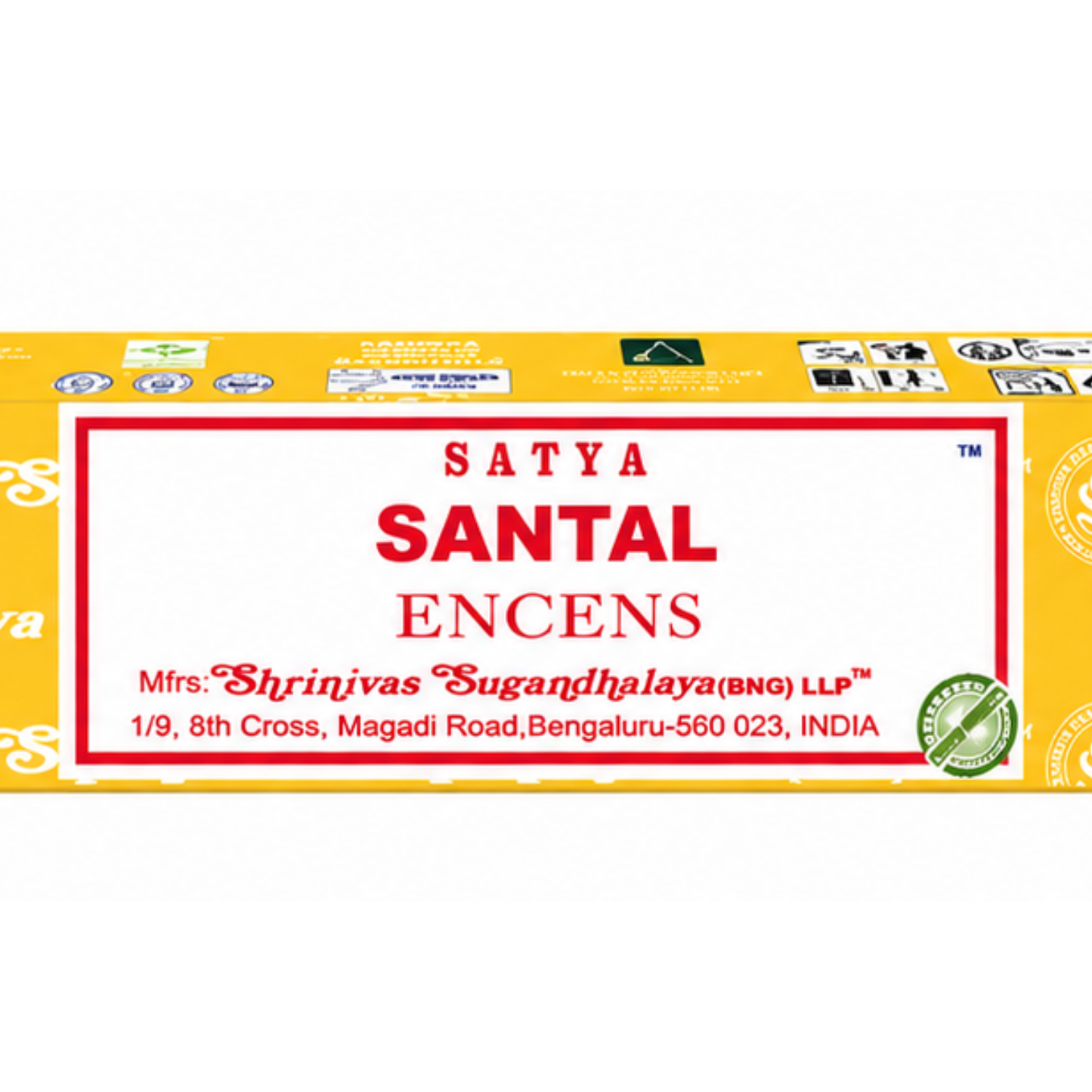 Encens Bois de Santal – Satya 15g | Bâtonnets Naturels