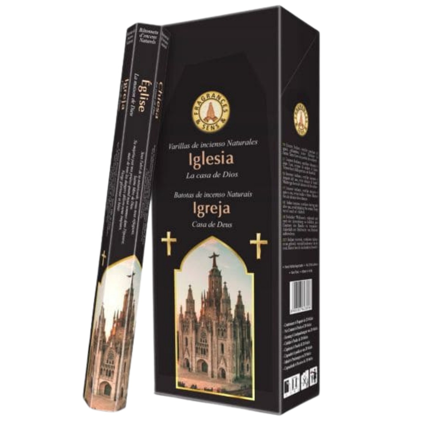 Encens Église – Fragrances & Sens 20g | Bâtonnets Naturels