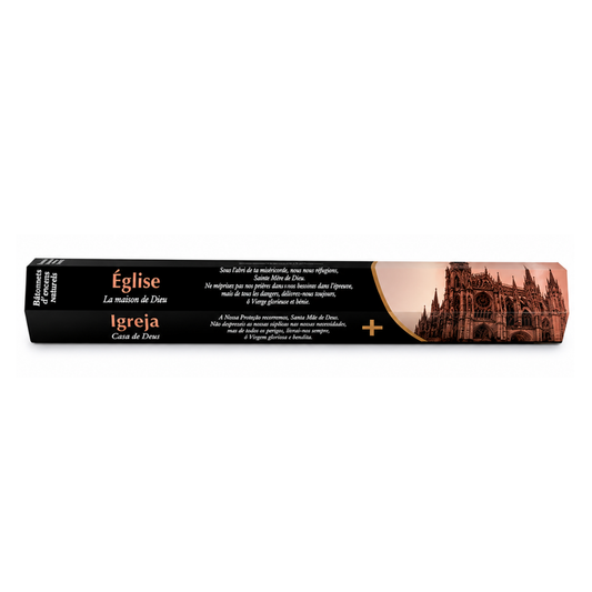 Encens Église – Fragrances & Sens 20g | Bâtonnets Naturels