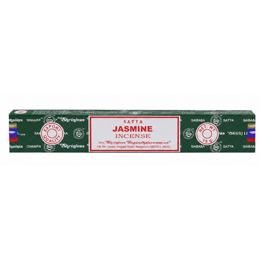 Encens Jasmin – Satya 15g | Bâtonnets Naturels