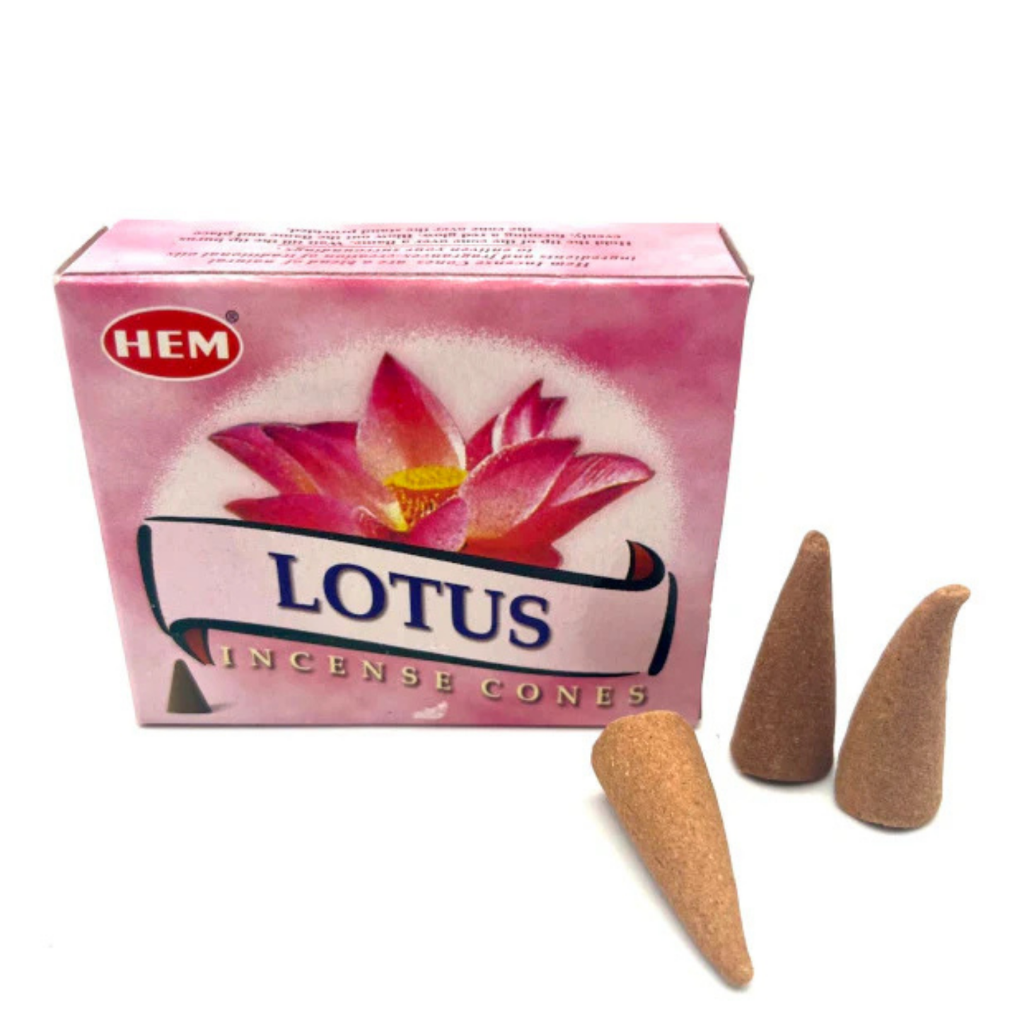 Encens Lotus – HEM | Cônes Naturels