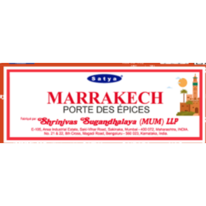 Encens Marrakech – Satya 15g | Bâtonnets Naturels
