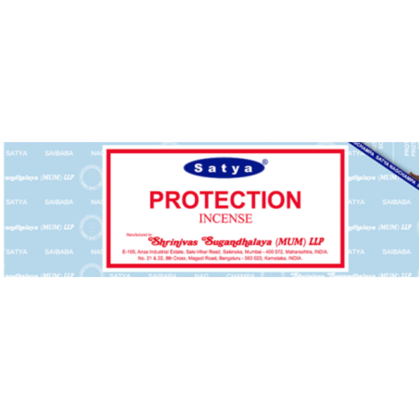 Encens Protection – Satya 15g | Bâtonnets Naturels