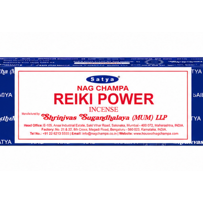 Encens Reiki Power – Satya 15g | Bâtonnets Naturels