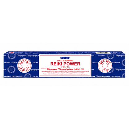 Encens Reiki Power – Satya 15g | Bâtonnets Naturels