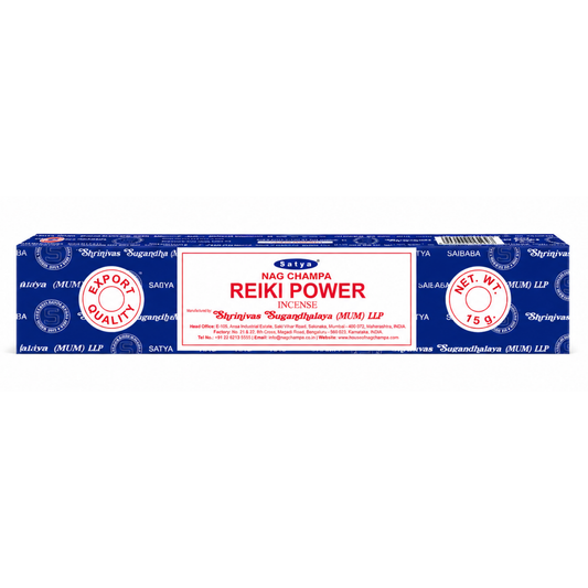 Encens Reiki Power – Satya 15g | Bâtonnets Naturels