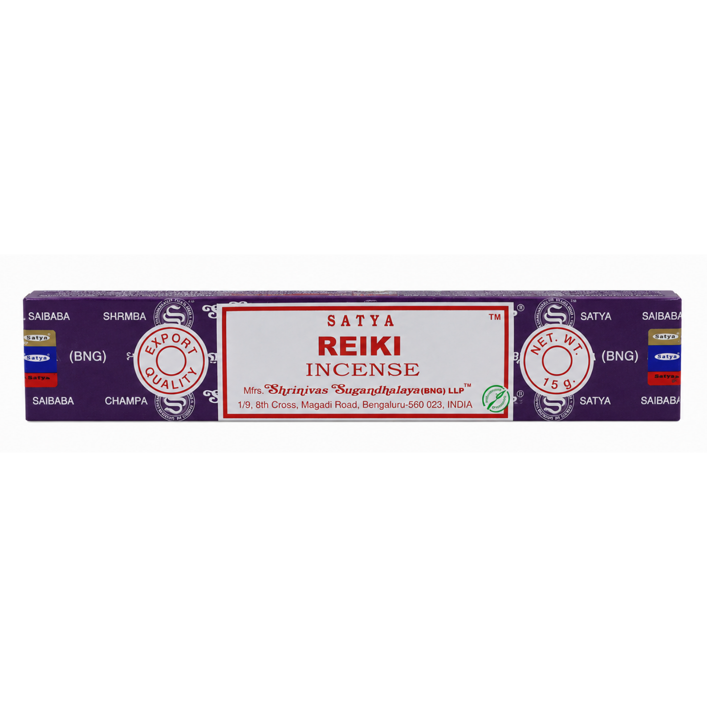 Encens Reiki – Satya 15g | Bâtonnets Naturels